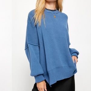 EUC Free People Easy Street Tunic Slouchy Sweater